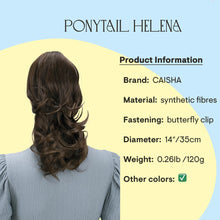 Cargar imagen en el visor de la galería, Prettyshop Extensión De Cabello Rizado Voluminoso Cola De
