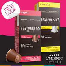 Cargar imagen en el visor de la galería, Cápsulas De Café Gourmet Compatibles Con Nespresso Paquete
