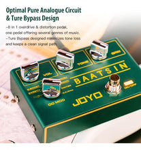 Cargar imagen en el visor de la galería, Joyo Pedal De Distorsión Serie R De Metal Pesado Entre
