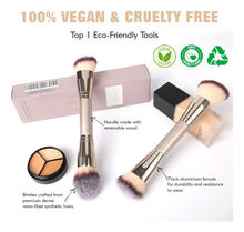 Cargar imagen en el visor de la galería, Brochas De Maquillaje De Base 2 Brochas De Maquillaje De
