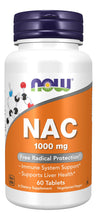 Cargar imagen en el visor de la galería, Now Foods Suplementos Nac N-acetil-cisteína 1000 Mg
