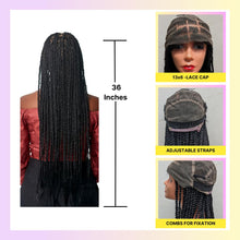 Cargar imagen en el visor de la galería, Wow Braids Peluca De Encaje Frontal Transparente 360 Hd De

