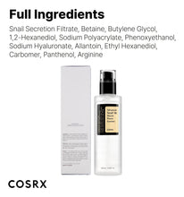 Cargar imagen en el visor de la galería, Cosrx Advanced Snail 96 Esencia De Mucina 3.38 Fl Oz
