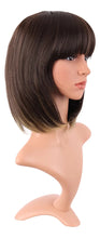 Cargar imagen en el visor de la galería, Mapofbeauty 12 Pulgadas/11.8 In Moda Señora Corto Recto
