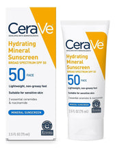 Cargar imagen en el visor de la galería, Cerave Protector Solar 100% Mineral Spf 50 Protector Solar
