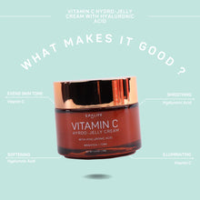 Cargar imagen en el visor de la galería, Spalife Crema Hidratante Vitamina C + Ácido Hialurónico | Unifica Tono + Hidratación Profunda + Brillo | Jalea Facial
