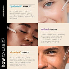 Cargar imagen en el visor de la galería, ArtNaturals Set 3 en 1 Vitamina C + Retinol + Ácido Hialurónico | Antienvejecimiento | Vegano

