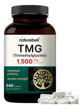 Cargar imagen en el visor de la galería, Naturebell Tmg Supplements 1500 Mg 240 Cápsulas   Betaína De
