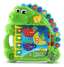 Cargar imagen en el visor de la galería, Leapfrog Dinos Delightful Day Libro De Alfabeto Verde

