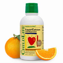 Cargar imagen en el visor de la galería, Child Life Líquido Calcio/magnesio Sabor Natural De Naranja
