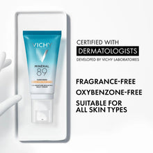 Cargar imagen en el visor de la galería, Vichy Minéral 89 Protector Solar Facial Spf 30 Protector
