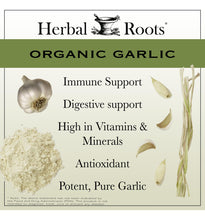 Cargar imagen en el visor de la galería, Herbal Roots Píldoras Orgánicas De Ajo De Bulbo Entero
