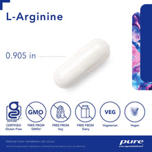 Cargar imagen en el visor de la galería, Pure Encapsulations L-arginine 1400 Mg Support Nitric Oxide
