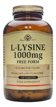 Cargar imagen en el visor de la galería, Solgar Tabletas L-lysine De 0.0353 Oz Refuerza Una Piel
