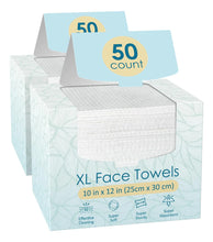 Cargar imagen en el visor de la galería, Fygrip 100 Toallas Faciales Desechables Xl De 10 X 12
