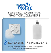 Cargar imagen en el visor de la galería, Olay Cleansing Melts + Retinol Face Cleanser 64 Unidades En
