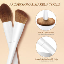 Cargar imagen en el visor de la galería, Luxbru Juego De 20 Brochas De Maquillaje Profesional Con
