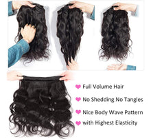 Cargar imagen en el visor de la galería, Releek Extensiones De Cabello Humano Ondulado 100% Sin
