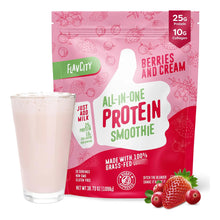 Cargar imagen en el visor de la galería, Flavcity Batido De Proteína En Polvo Bayas Y Crema 100%
