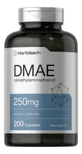 Cargar imagen en el visor de la galería, DMAE Bitartrato 250 mg | 200 Cápsulas | Salud Cognitiva | Horbaach
