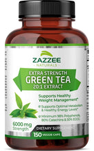 Cargar imagen en el visor de la galería, Zazzee Extracto De Té Verde Extra Fuerte 20:1 6000 Mg De
