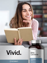 Cargar imagen en el visor de la galería, Horbäach Cápsulas Blandas De Beta Caroteno De 25000 Ui
