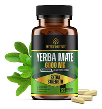 Cargar imagen en el visor de la galería, Yerba Mate Extra Fuerte De 6000 Mg De Alta Potencia 60 Mg De
