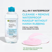Cargar imagen en el visor de la galería, Garnier Skinactive Agua Micelar Para Maquillaje Impermeable
