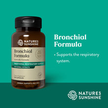 Cargar imagen en el visor de la galería, Natures Sunshine Bronchial Formula 100 Capsules
