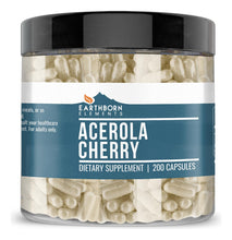 Cargar imagen en el visor de la galería, Earthborn Elements Acerola Cherry 200 Cápsulas Pura Y Sin
