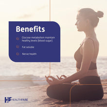 Cargar imagen en el visor de la galería, Healthfare Benfotiamina 300mg | 200 Cápsulas | Vitamina B1 Biodisponible

