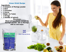 Cargar imagen en el visor de la galería, Zen Polvo De Hoja De Moringa Con Principio Orgánico
