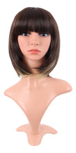 Cargar imagen en el visor de la galería, Mapofbeauty 12 Pulgadas/11.8 In Moda Señora Corto Recto
