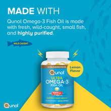 Cargar imagen en el visor de la galería, Qunol Omega 3 Mini Cápsulas Blandas De Aceite De Pescado
