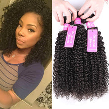 Cargar imagen en el visor de la galería, Extensiones De Cabello Humano Rizado De Original Queen Tres
