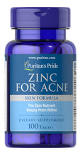 Cargar imagen en el visor de la galería, Zinc 50 mg | 100 Tabletas | Puritan's Pride
