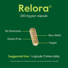 Cargar imagen en el visor de la galería, Bestvite Relora 250 Mg 120 Cápsulas Vegetarianas
