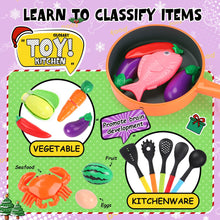 Cargar imagen en el visor de la galería, Gilobaby Juego De Accesorios De Cocina Juegos De Comida Para
