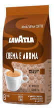 Cargar imagen en el visor de la galería, Mezcla De Café De Grano Entero Lavazza Crema E Aroma Bolsa

