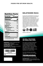 Cargar imagen en el visor de la galería, Polvo De Maca Orgánico Gelatinizado Terrasoul Superfoods
