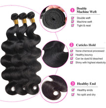 Cargar imagen en el visor de la galería, Releek Extensiones De Cabello Humano Ondulado 100% Sin
