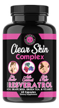 Cargar imagen en el visor de la galería, Angry Supplements Clear Skin Complex Con Resveratrol Acai Té
