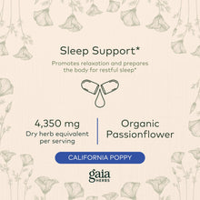 Cargar imagen en el visor de la galería, Gaia Herbs Sound Sleep Natural Sleep Support To Promote Calm

