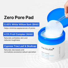 Cargar imagen en el visor de la galería, Medicube Zero Pore Pads 2.0 Almohadillas De Tóner Facial De
