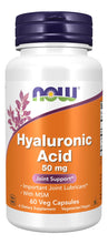 Cargar imagen en el visor de la galería, Ácido Hialurónico 0.0017 Onzas Y Msm De Now Foods 60 1 1
