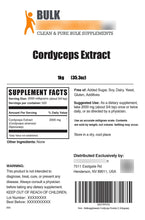 Cargar imagen en el visor de la galería, Polvo De Cordyceps Puro De Bulksupplements 1
