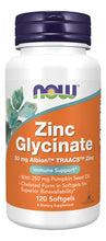 Cargar imagen en el visor de la galería, Now Suplementos Glicinato De Zinc Con 250 Mg De Aceite De
