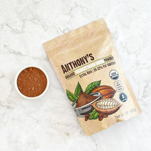 Cargar imagen en el visor de la galería, Anthonys Cacao En Polvo Orgánico De Grado Culinario 1 Libra
