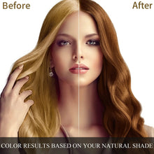 Cargar imagen en el visor de la galería, Cosmpro Champú De Tinte Para El Cabello Marrón Oscuro 3 En 1
