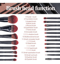 Cargar imagen en el visor de la galería, Bs-mall Juego De Brochas De Maquillaje Profesional  20
